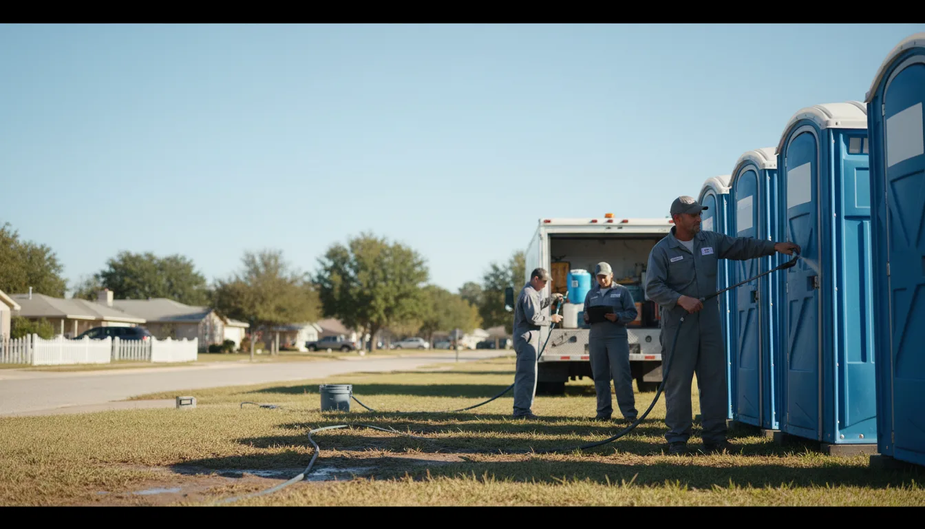 Long-Term Portable Toilet Rental in Georgetown, MD near me